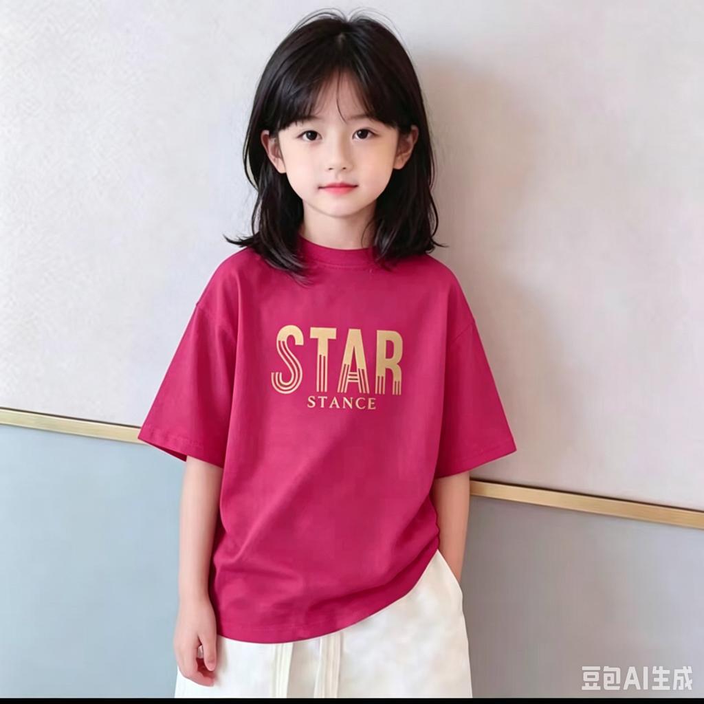 Latest style SpringSummer 100 cotton childrens Tshirt cartoon series  soft and comfortable babysized top