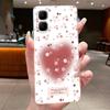 For Infinix Smart 10 2025 Phone Fundas Flower Butterfly Bow Back Cover Smart10 X6725 Soft Silicone Transparent TPU Jelly Case