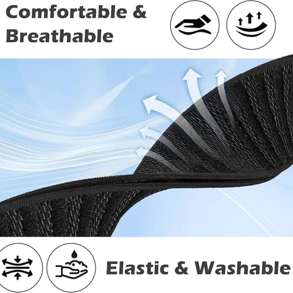 For Whoop 5.0 Strap, Nylon Magnetic Elastic Replacement Wristband, Adjustable Sports Fitness Tracker Band