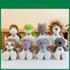 Cartoon Dschungel Tier Plüschtier Elefant Löwe Frosch Geschenk Für Kinder Heimdeko