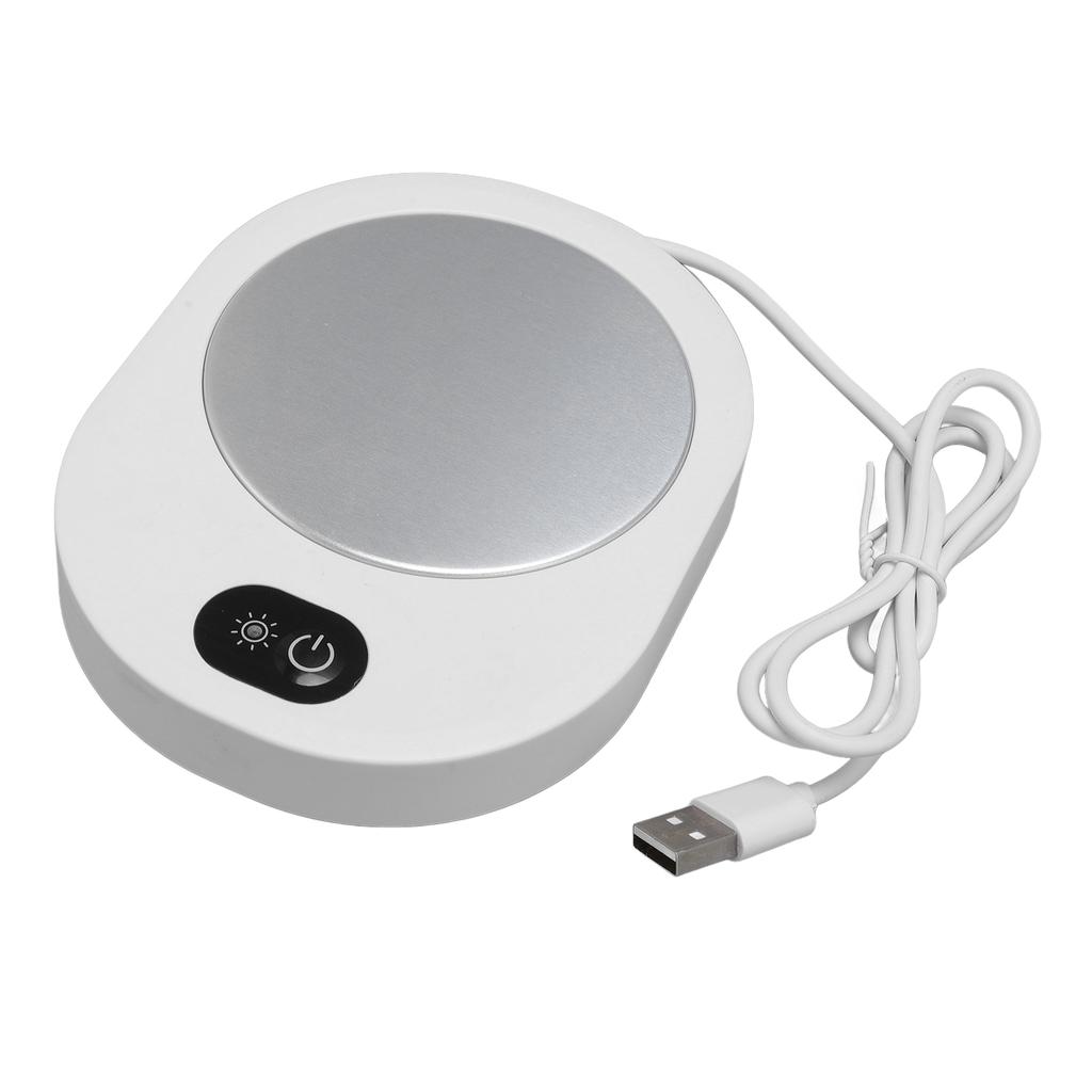 Podgrzewacz do kubka z kawą Aluminiowy 50 stopni Celsjusza Stała Temperatura 13W Łatwy do czyszczenia Elektryczny Podgrzewacz do Kubka do Biura