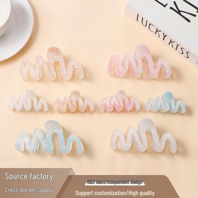 Sweet Macaron Claw Clip for Women's Updo Hair Accessories