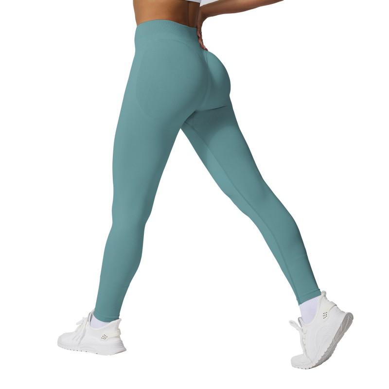High Waist Seamless Yoga Leggings Women Tummy Control Butt Lifting Stretchy Fitness Pants Gym Running Dance