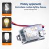 Transparent Shell Radar Presence Sensor Switch Auto On Off Light Control Switch  Indoor Lighting
