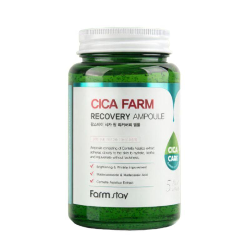 [Farm Stay] Cica Farm Recovery Ampoule (250ml) x 2ea Set – Intensive Soothing & Barrier Repair