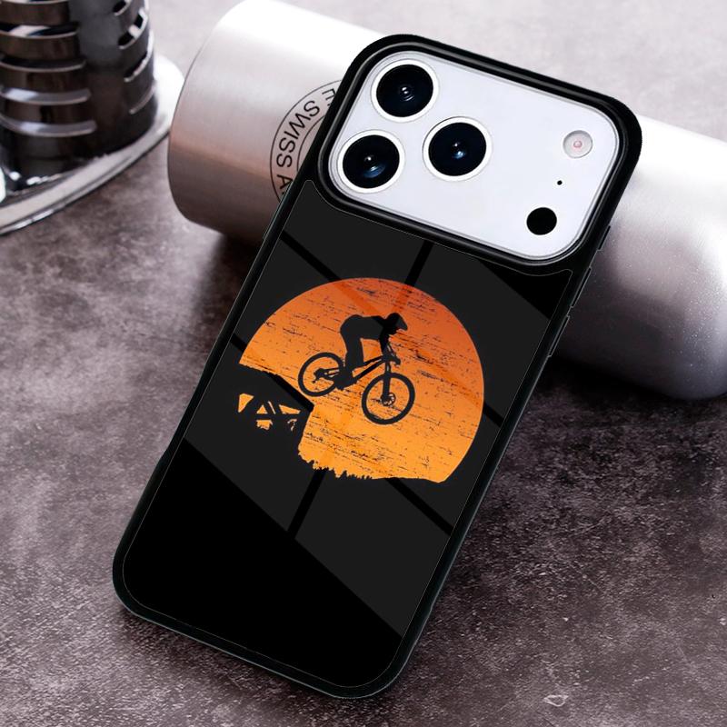 Mountain Bike Biking Cycling Downhill Bicycle Phone Case for iPhone 17 16 15 Pro Max Air 14 13 12 11 Plus Shockproof Capa Cover