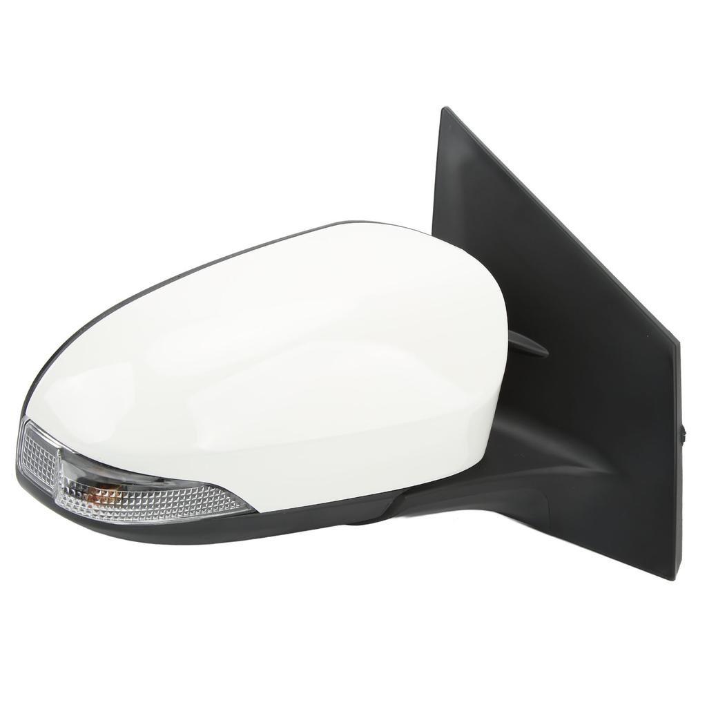 Super White Power Heated Side Mirror With Turn Signal Replacement for E170 2014?2019 LHD