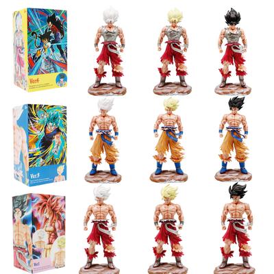 28 cm große Dragon Ball Z Figur Goku Anime-Figur Super Saiyan Goku Gk Statue Goku PVC Modell Spielzeug Puppe Sammlerstück Geschenke