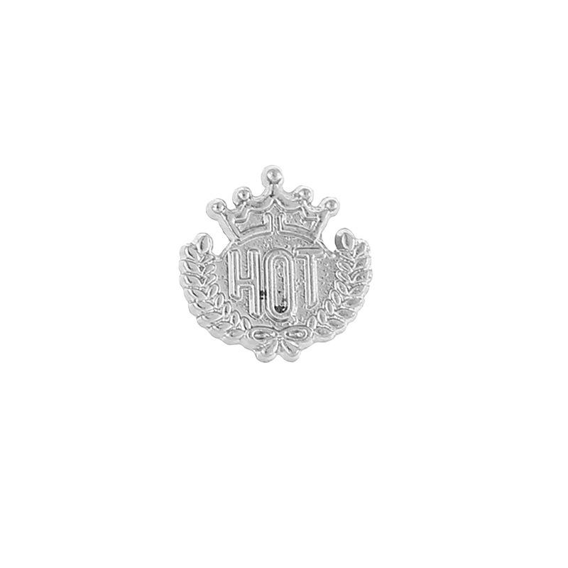 Korean Small Cross Brooches for Women and Men Shirt Suit Collar Pins Fashion Crown Badge Accessories High Quality Jewelry Gifts