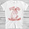 Save The Orangutan Homage Monkey Jungle Top Funny Meme Gift Tee T Shirt M1165