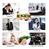 Stress-Relieving Edamame Toy Squeeze Pea Keychain Cute Stress-Relieving Toy Keychain