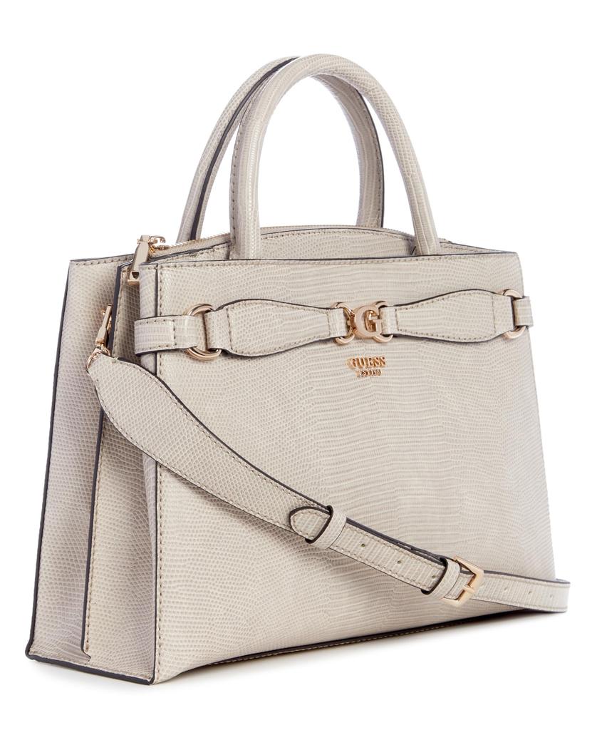 Guess Arlena Girlfriend Satchel Taupe Handbag