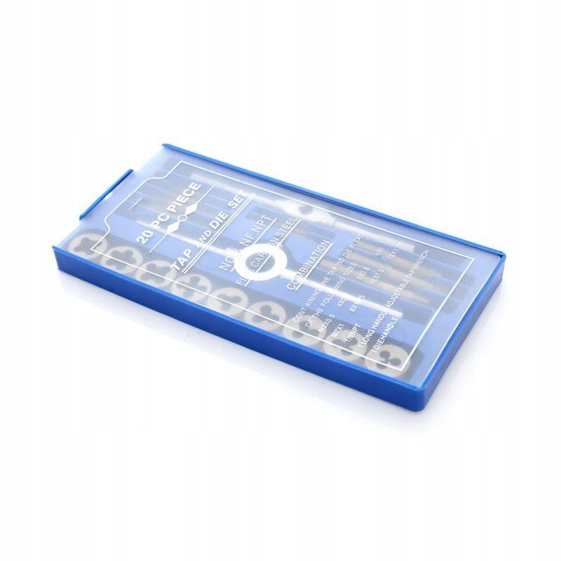 Set of Tap Dies, Calibrators, Dies, 20 Pieces