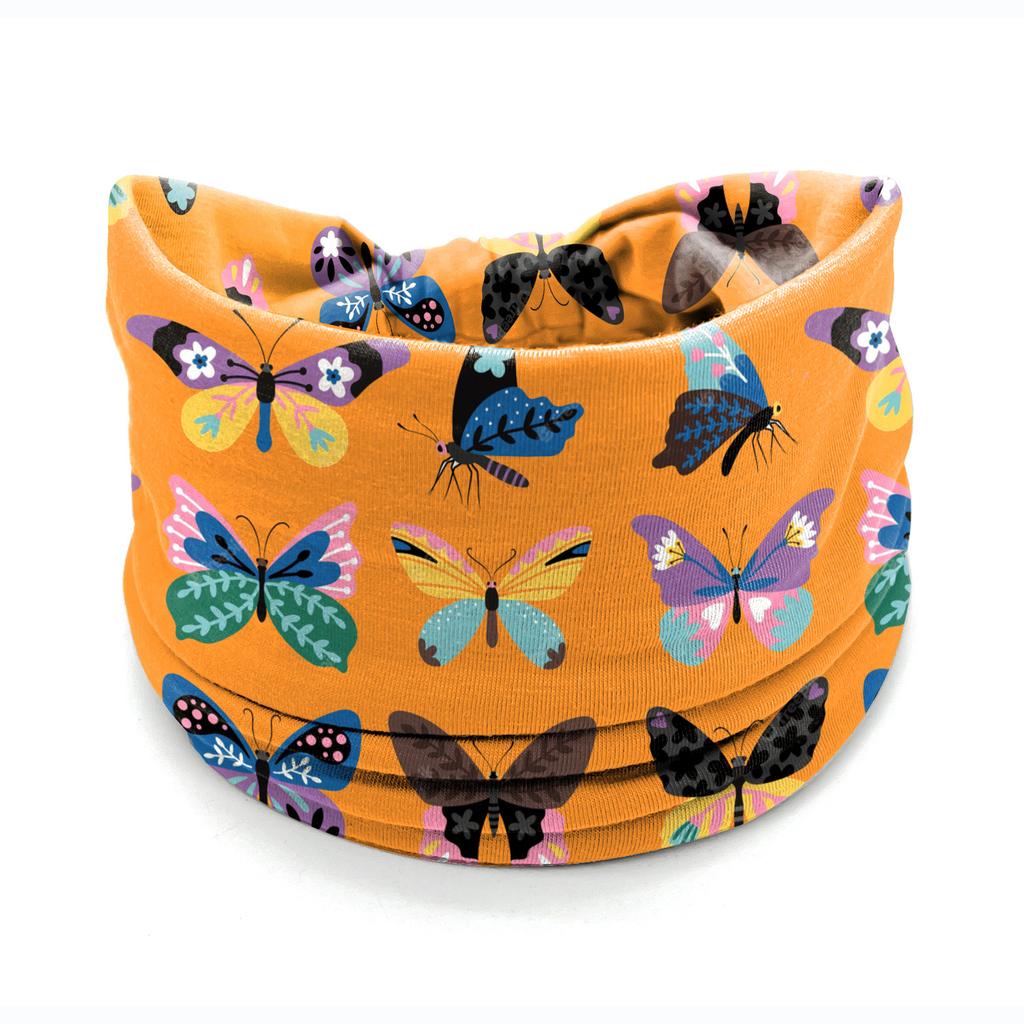 European American Women's Hair Band African Print Pattern Wide Edge Elastic Knot Sports Yoga Headband Women's Headwear Hair