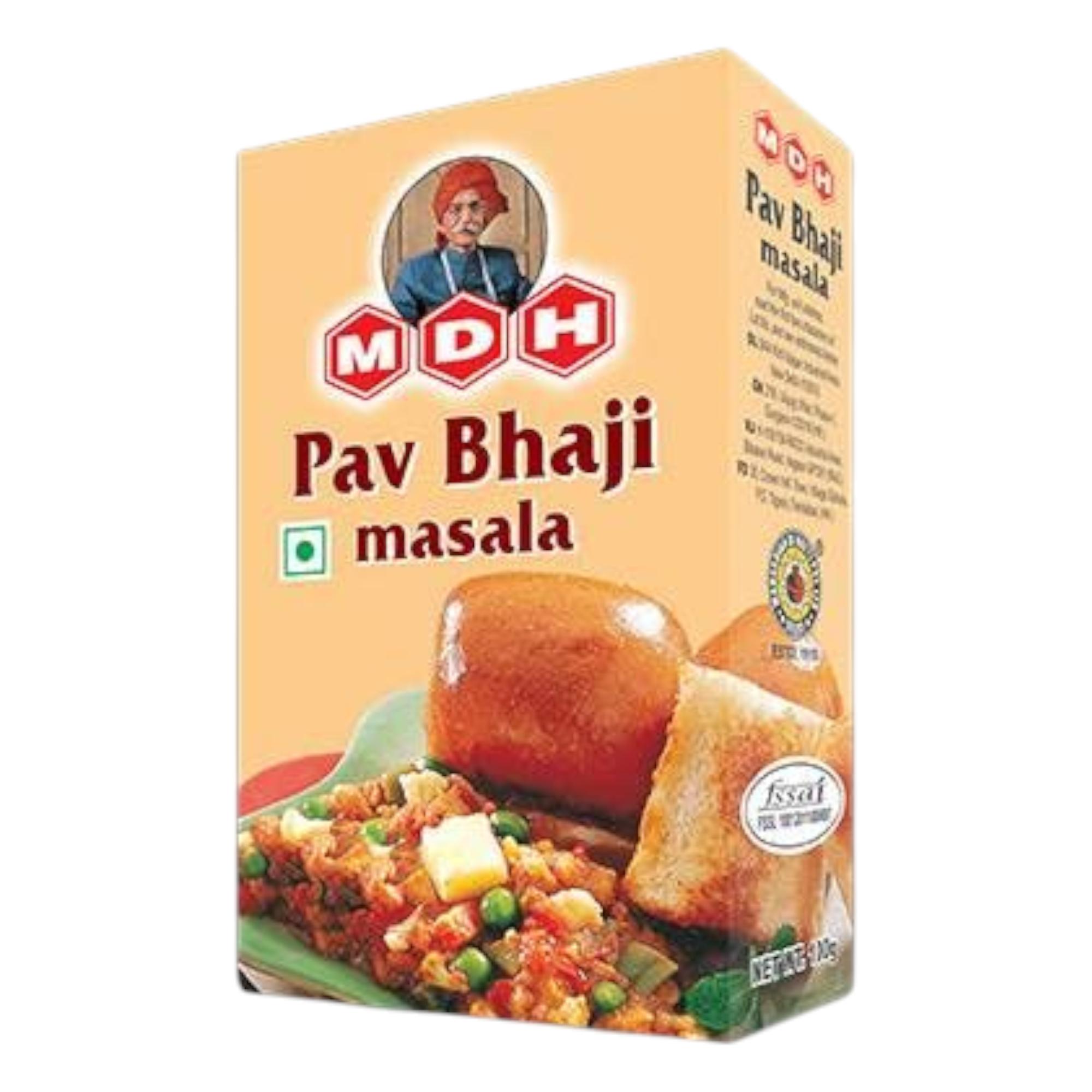 

MDH Pav Bhaji Masala 100 g Spice Mix Pack Of 1 For Flavorful Dishes And Rich Aromatic Home Cooking Blend Seasoning