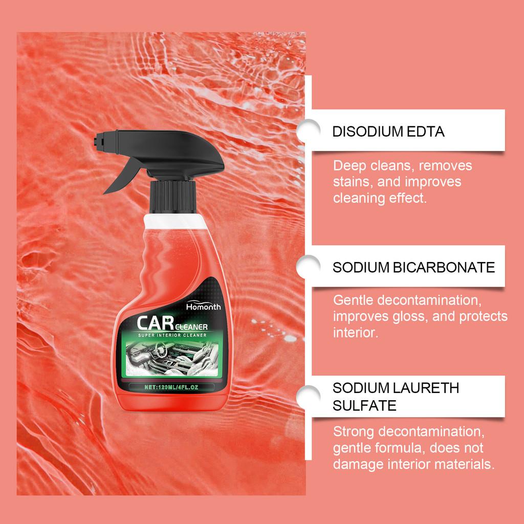 Homonth Premium Car Interior Cleaner With Powerful Stain Removal And Water Protection Features For Comprehensive Vehicle Care
