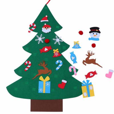 6X Christmas Tree Decorations DIY Clay Pendants Decor Hanging Ornament Gift#