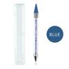 1pc Nail Art Dotting Pen Double End Painting DIY Brush Rhinestone Handle Diamond Picker Manicure Tool Dotting Pen Nail Accessory