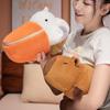 Pelican Capibala Flip Pushie Doll Double Side Capibara Plush Toy Transform Dolls 2-in-1 Kawaii Flip Children Birthday Gift