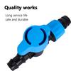 Drip Irrigation Barbed Bypass Valve Drip Line Shut Off Valve Drip System Water Diverting Valve For Agriculture Orchard Greenhous