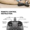 Gravity-Sensing Foam Drone: Stunt-Ready, Anti-Collision, Fall-Resistant 4-Axis Aircraft