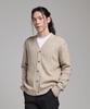 ANALOG MOOD Like Semi Hachi Cardigan Knit (Oatmeal)