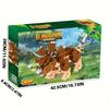 387PCS Dinosaur Building Block Diy Triceratops Model Assembly Bricks Desktop Decoration Educational Toys For Kids Holiday Gifts