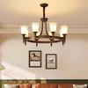 Retro Led Pendant Light Home Decoration Living Room Master Bedroom Dining Room Kitchen Hotel Light Fixture