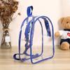 Kids Transparent Pvc Backpack With Cushion Straps For Daily School And Travel