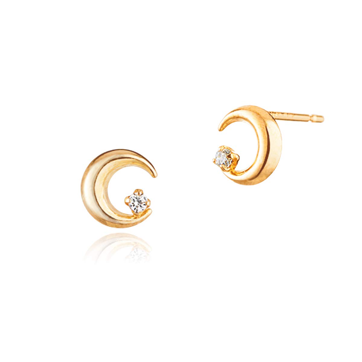 

K10 Yellow Gold Earrings 151636153010 canal4℃ (YG)
