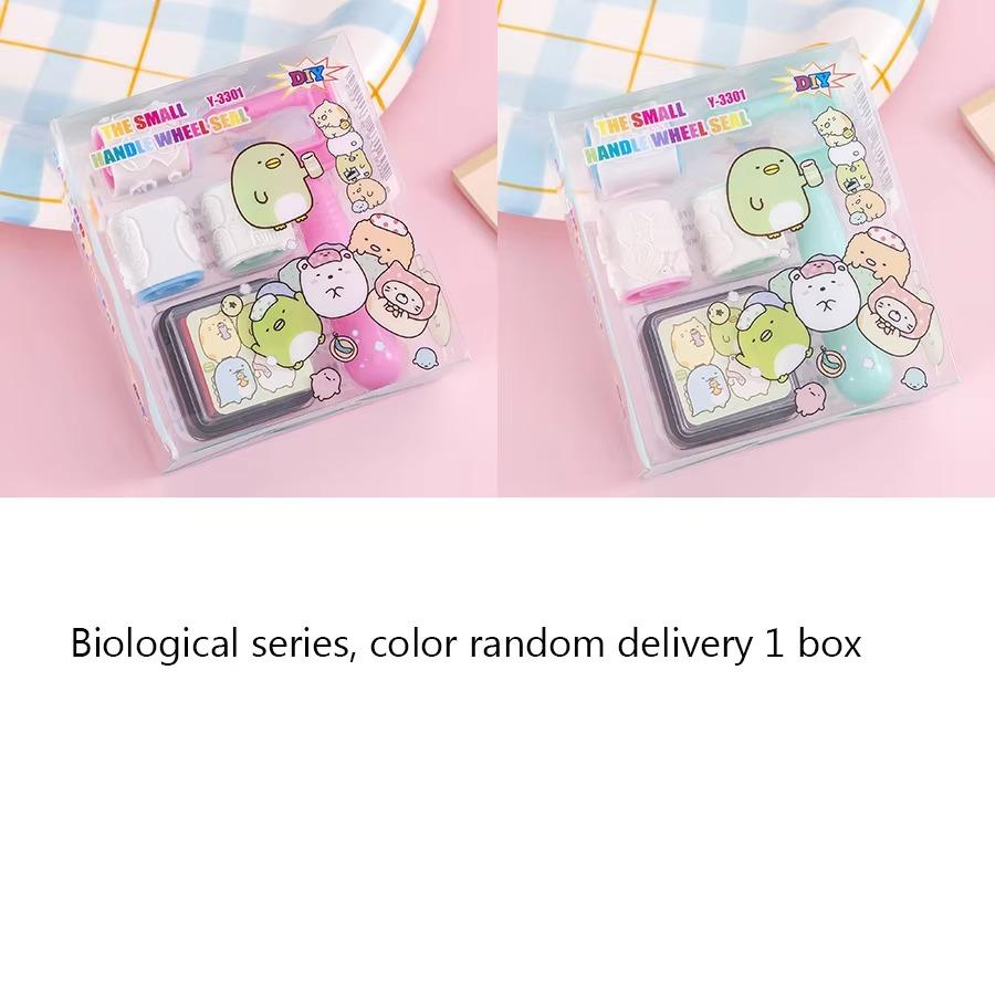 Stamp Toys 1PCS Children's Cartoon Cruise Ship Stamp Girl's Handbook DIY Special Work Creative Set