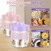 Food Thermal Jar Soup Cup Overnight Oat Cups Portable Breakfast Milk Fruit Salad Sealed Bowl Insulated Container 480ML