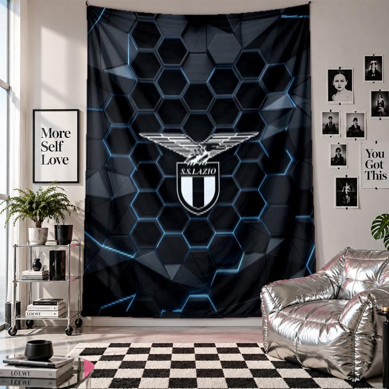 Lazio FC Wall Tapestry Home Decor Wall Hanging Cloth for Bedroom Living Room Background