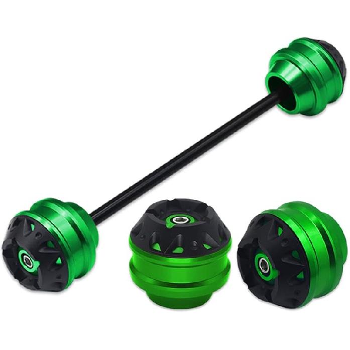 MFGZD Motorcycle Front Wheel Frame Protector Axle Slider Fit for MT-07 YZF-R3 R25 Z900/RS/SE MT-09 MT-09 SP XSR900/Abarth FZ-09 FJ-09 MT07 Tracer