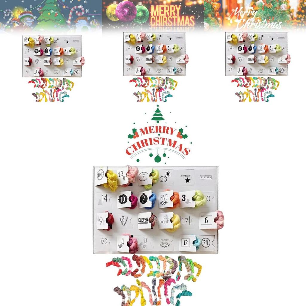 2024 The Yarn Advent Calendar Delightful Gift Box For Holiday Celebrations And Craft Lovers