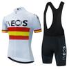 Black Red Gradient INEOS Bike Jersey Set Men's Cycling Clothing Summer MTB Team Clothes Short Sleeve Uniform Triathlon Suit 2026