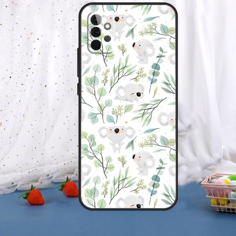 Koala and Eucalyptus For Samsung Galaxy A36 A26 A16 A05 A06 A54 A34 A14 A22 A32 A52 A55 A35 A15 A53 A13 A56 Case
