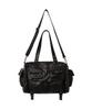 MISEKISEOUL MEN Multi Pocket Leather Shoulder Bag Black