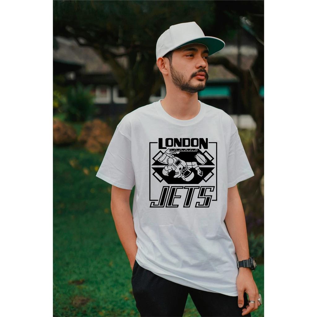 T-shirt London Jets Inspiré de Red Dwarf Lister Rimmer Football 100% Coton