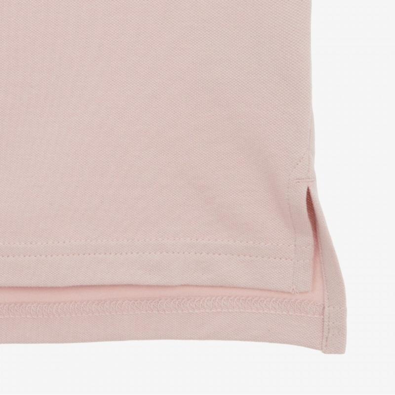 The North Face Women S Short Sleeve Polo Pale Pink Nt7pr40b