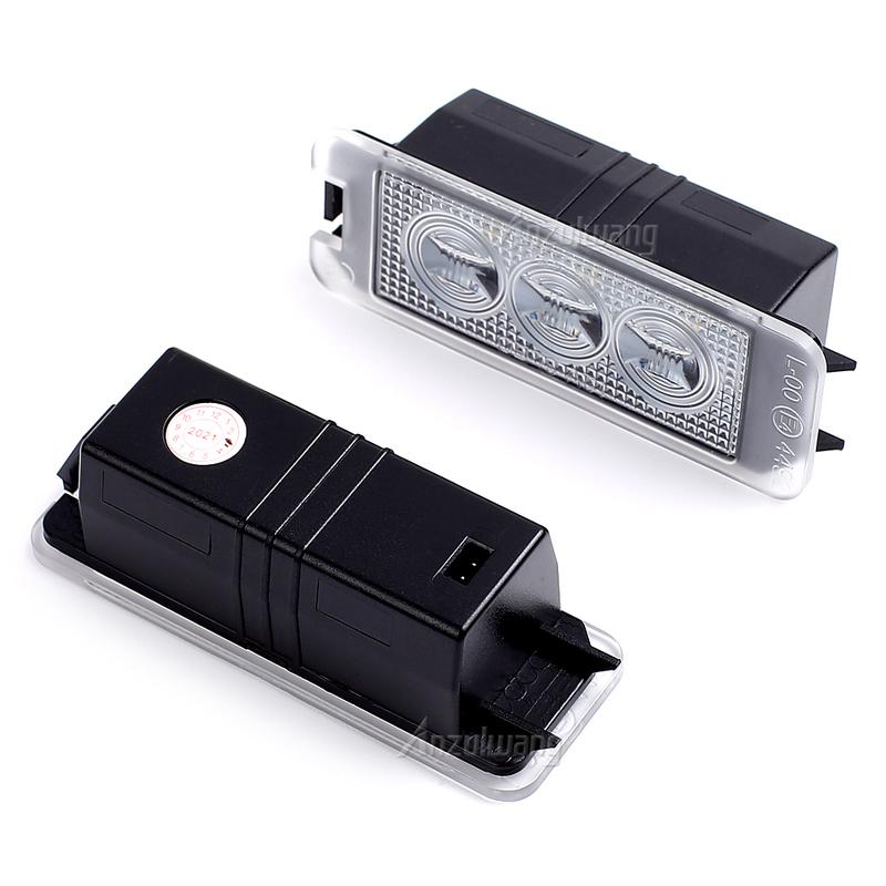 

1 Pair LED Car License Number Plate Light Lamp Bulbs Auto Illumination Licence Plate Parts Fit For Golf 6 MK6 2008-2012 models