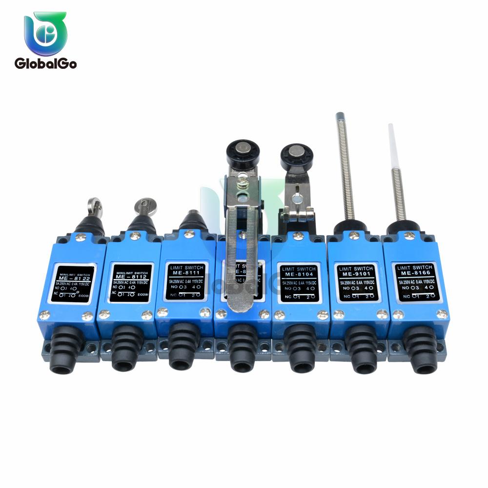 ME-8108 8104 8107 8122 8166 8111 8112 9101 Limit Switch Rotary Adjustable Roller Mini Limit Switches TZ-8108 AC 250V 5A NO NC