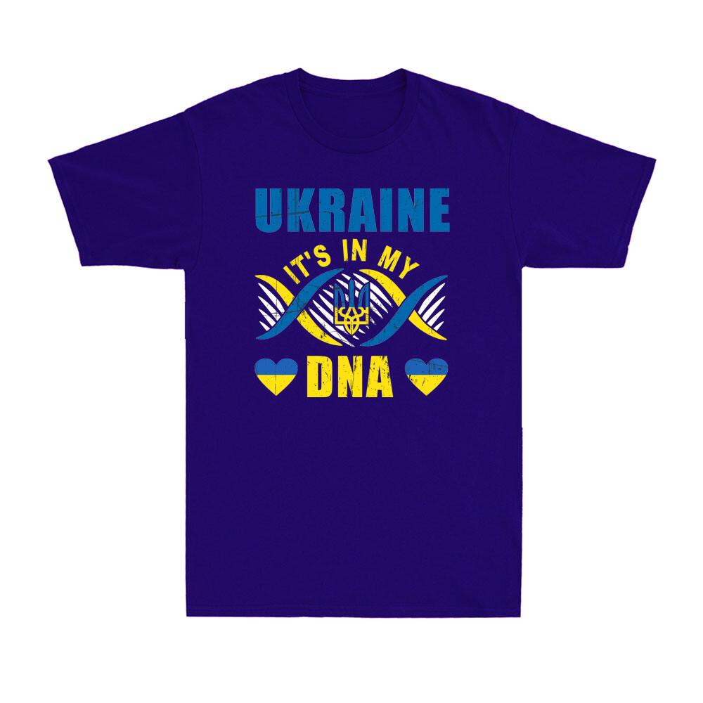 Ukraine Its In My Dna Ukrainian Lover Ukraine Peace Vintage Tshirt