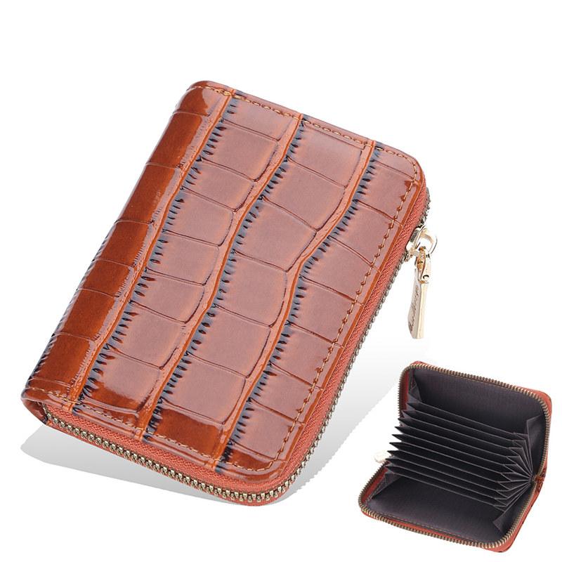 Baellerry Mini organizér na mince PU kůže Pánské Dámské Peněženky na zip Módní držitel na karty
