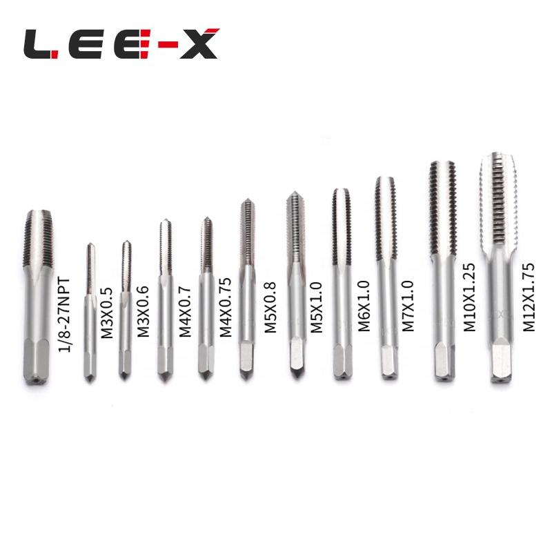 LEE-X 40 PCS TAP&DIE SET Tapping Die Set for Hand Tapping Tools (small Frame) 40PC Metric Thread Gauge Complete Tap Die Set