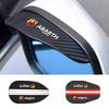2 PZ Sopracciglio Pioggia Specchietto Retrovisore Auto Fibra di Carbonio Accessori Specchietto Auto Per FIAT Abarth 500 Grande Punto Ducato Tipo Stilo UNO