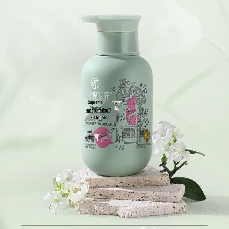 Three Magicians Purifying Anti-Dandruff Shampoo Twin Pack