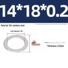 304 Stainless Steel Ultra-Thin Flat Washers - Available in Thickness: 0.1mm, 0.2mm, 0.3mm, 0.5mm