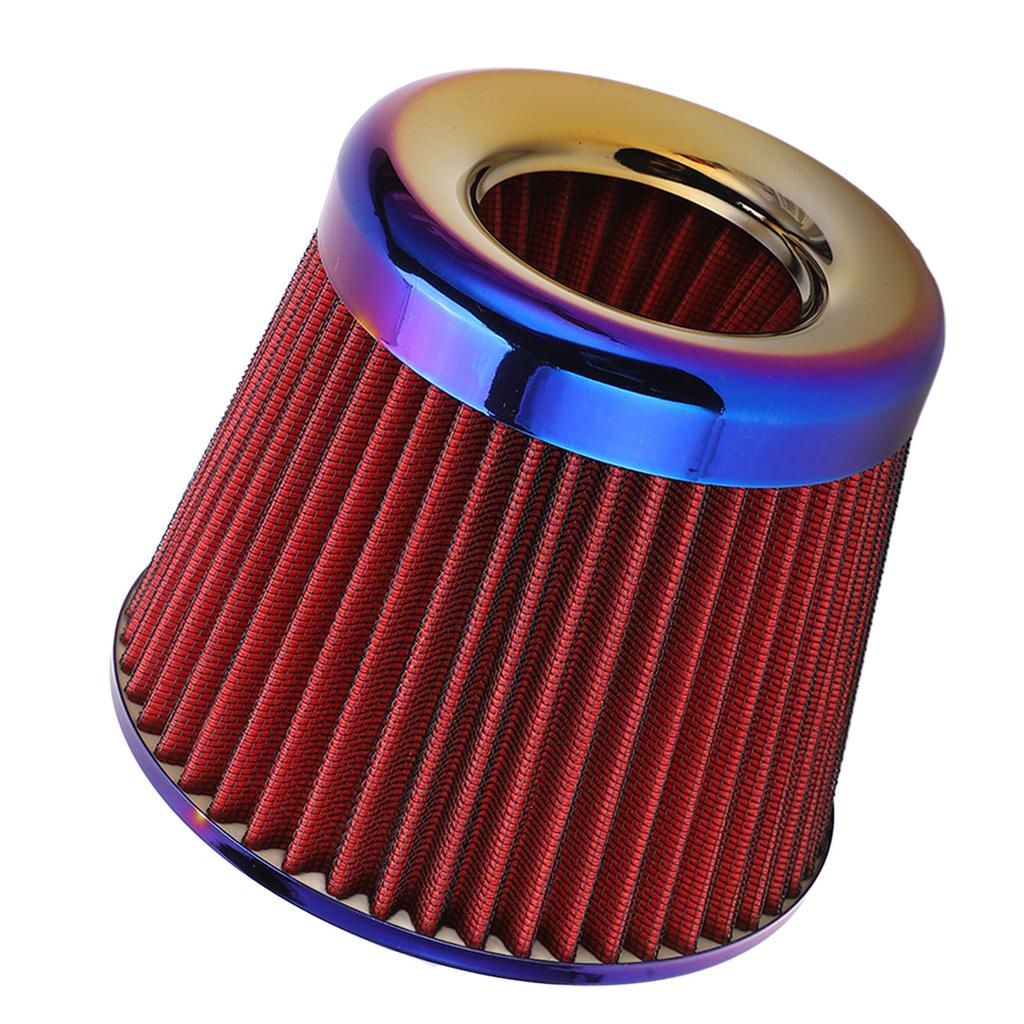 Car     Filter 3inCelsius76mm High Performance Washable Reusable Cone   Accessory