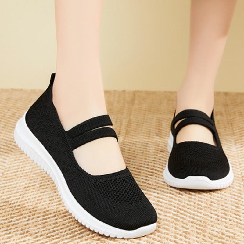 Fashion Women's Shoes Soft Sole Womens Vulcanized Shoes Breathable Moms Shoes Lightweight Summer Women Sneakers 2025 New Tenis De Mujer